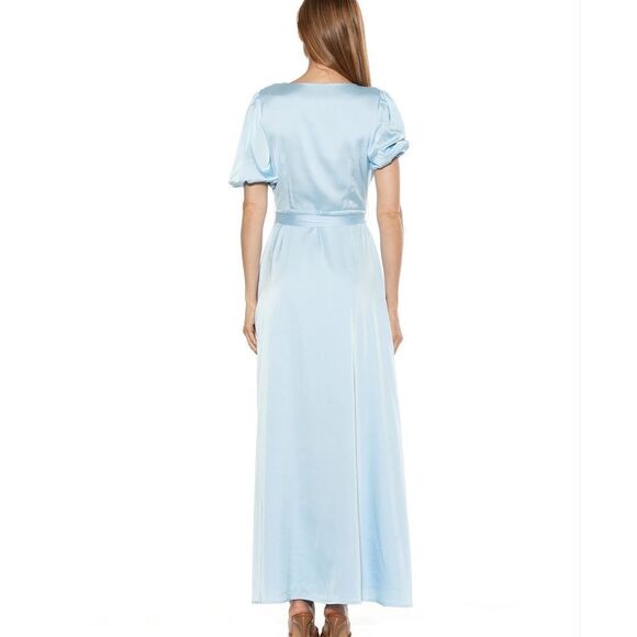 NWT Alexia Admor Mikayla Wrap Maxi Dress - Picture 3 of 12